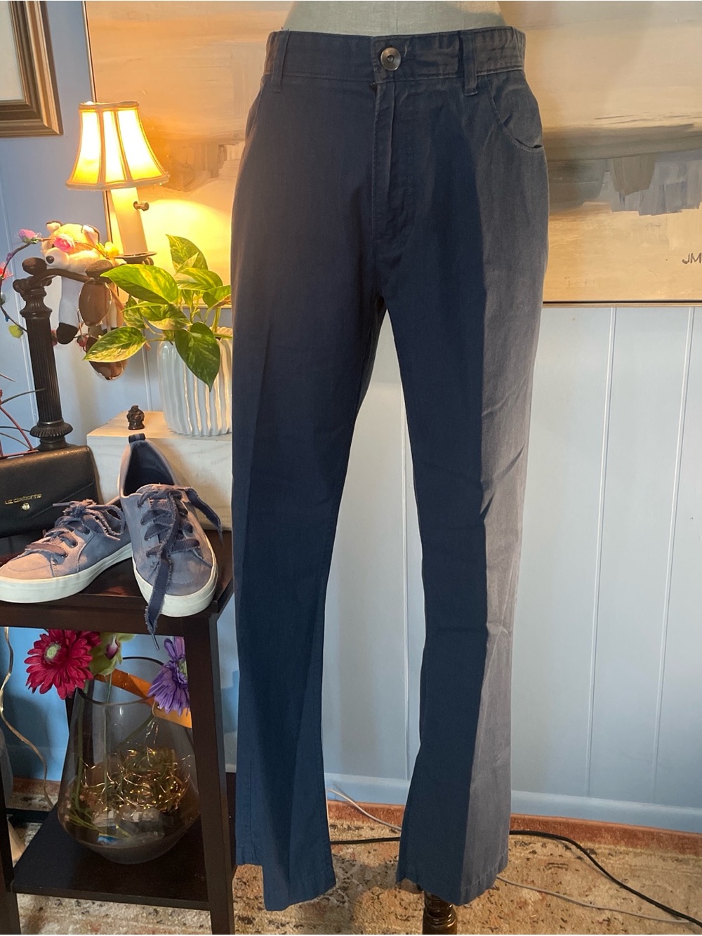 Calvin Klein Navy Blue Men’s Chinos
